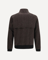 Herringbone G9 Jacket - BROWN | Base Blu