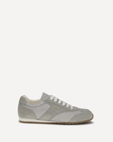 Suede and fabric Sneakers - GREY | Base Blu