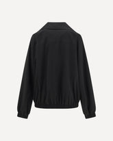 Embrodery logo Jacket - BLACK | Base Blu