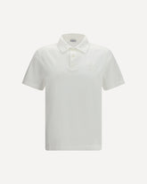 Jwear cotton piqué Polo Shirt - WHITE | Base Blu