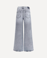 Jeans wide leg - GRIGIO | Base Blu