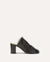 Mules in pelle  - NERO | Base Blu