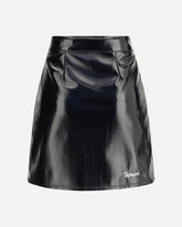 Mini Skirt Vinyle - BLACK | Base Blu