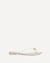 Glitter thong Sandals - GOLD | Base Blu