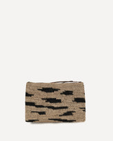 Ampy Zebra Clutch - BEIGE | Base Blu