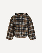 Felpa Forte oversize con Cappuccio - MARRONE | Base Blu