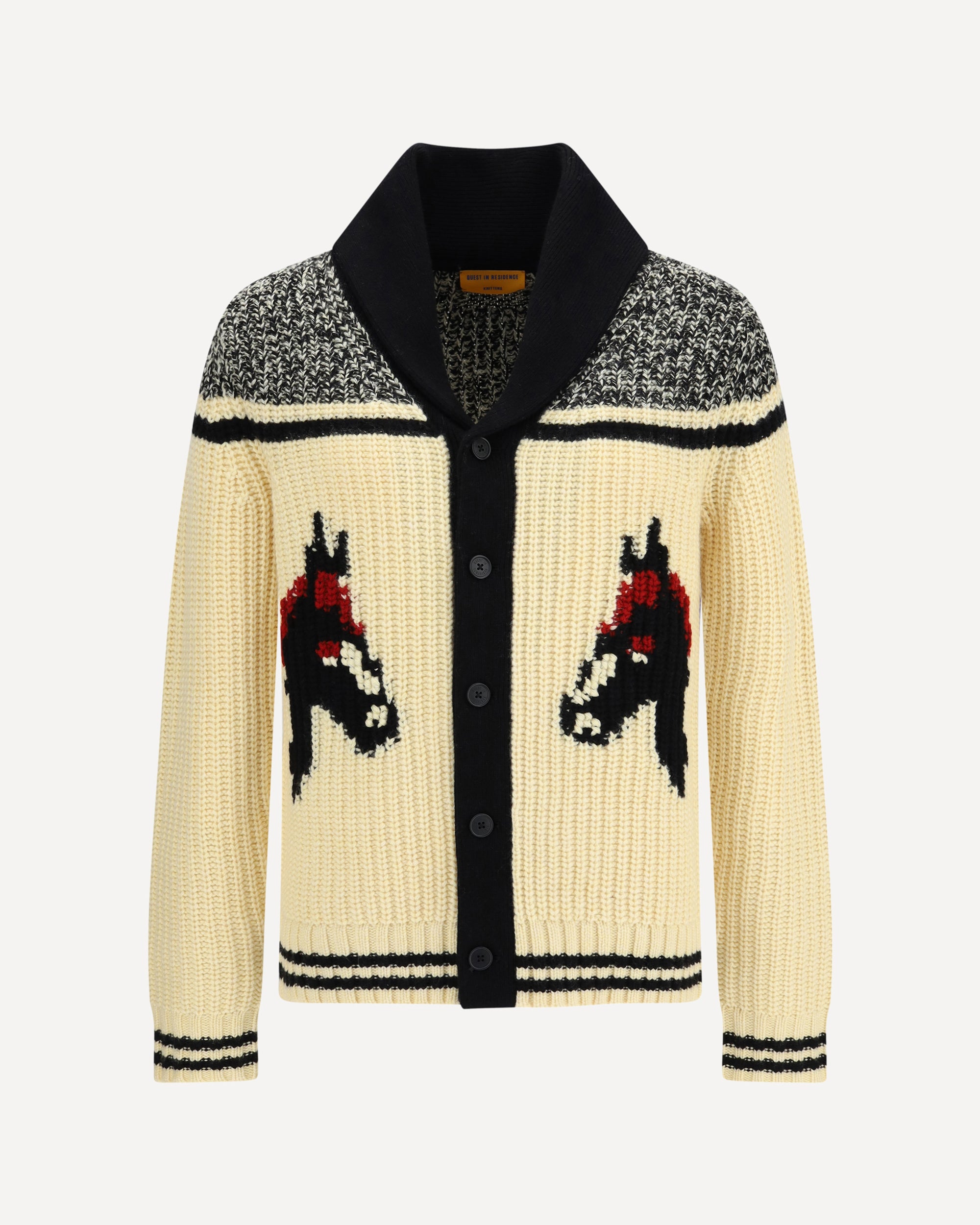 GUEST IN RESIDENCE Rodeo Cardigan CREAM | Base Blu