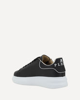 Leather Sneakers - BLACK | Base Blu