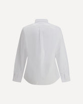Embroidered pocket Shirt - WHITE | Base Blu