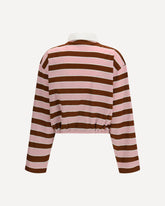 Long-sleeve T-shirt in filo di Scozia cotton - MULTICOLOUR | Base Blu