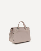 Saeta Baby leather Postina Handbag - PINK | Base Blu