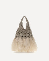 Vannifique Plumes small Handbag - MULTICOLOUR | Base Blu