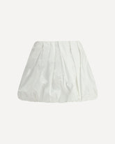 Cadric Mini Skirt - WHITE | Base Blu