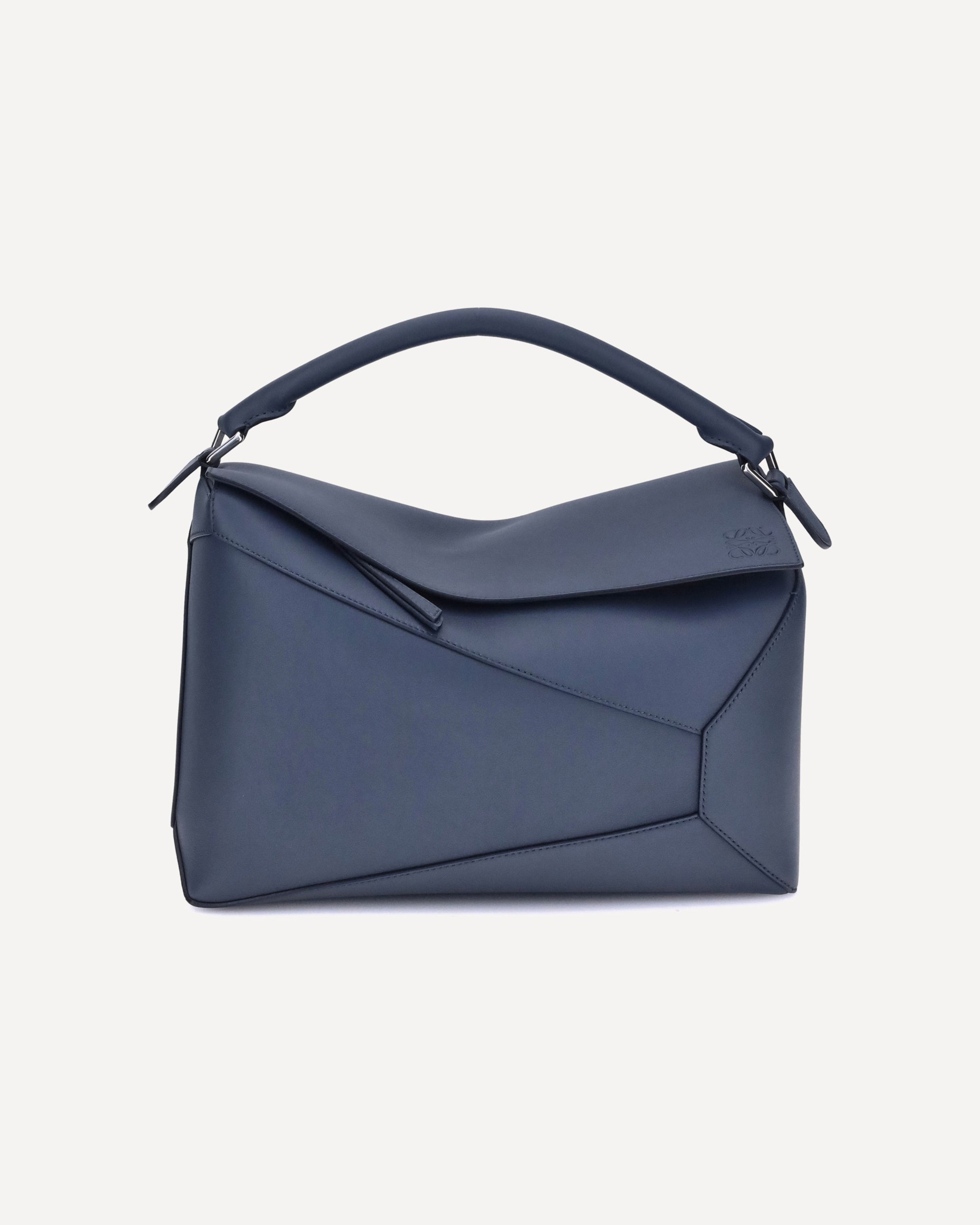 LOEWE Puzzle Edge large Handbag BLUE | Base Blu