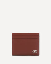 VLogo Signature Card Holder - BORDEAUX | Base Blu