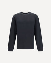 Maglia a maniche lunghe girocollo - NERO | Base Blu