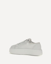 Platform Sneakers - WHITE | Base Blu