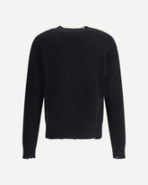 Wool Sweater - BLACK | Base Blu