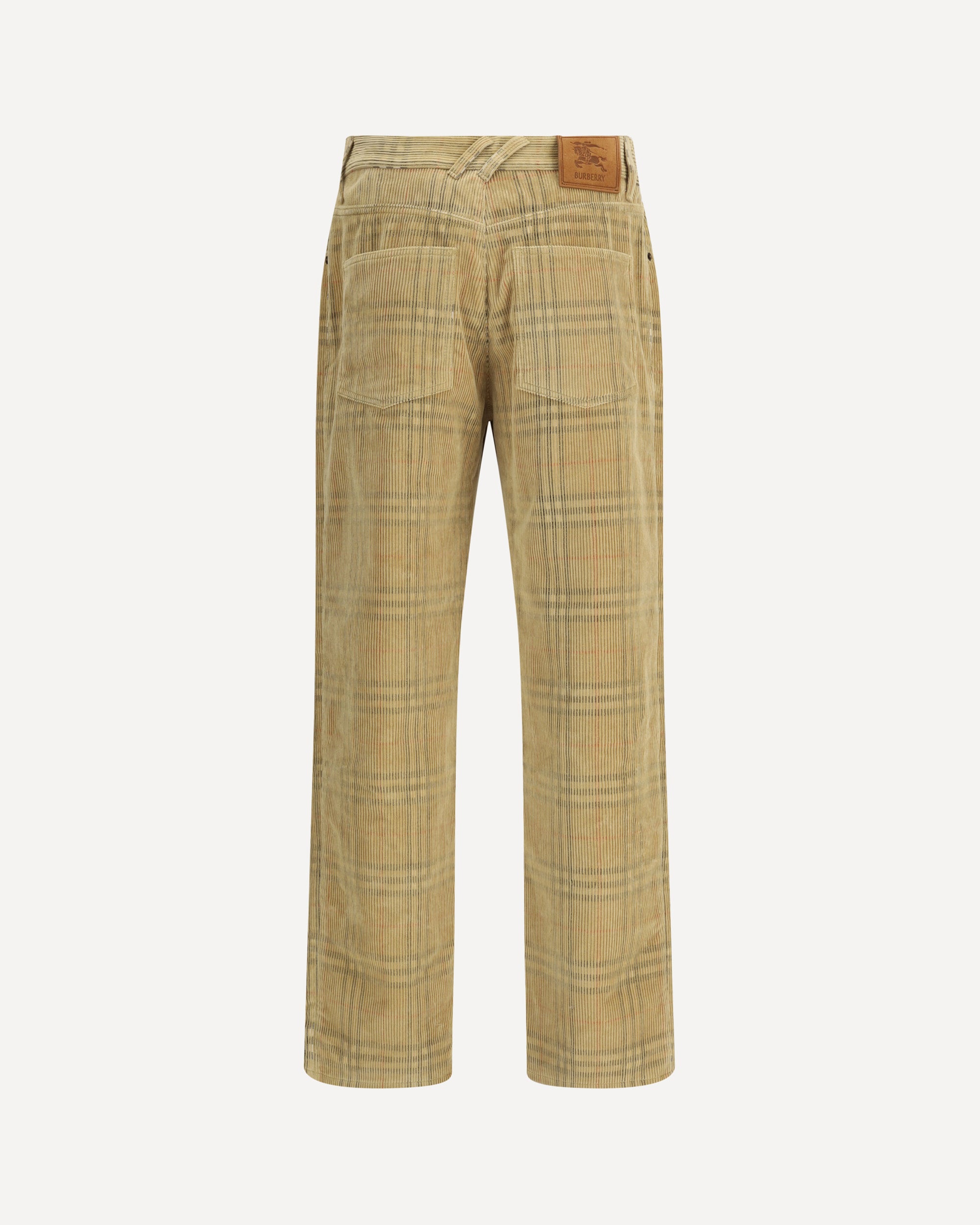 BURBERRY Velvet Pants BROWN | Base Blu
