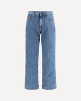Straight Leg Jeans - BLUE | Base Blu