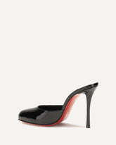 Dolly patent leather Mules - BLACK | Base Blu