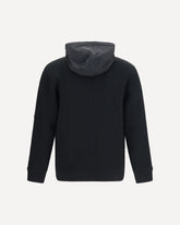 Reversible merino wool and stretch nylon Cardigan - BLACK | Base Blu