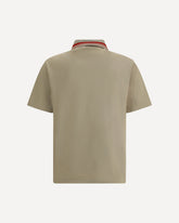 Logoed Polo Shirt - BROWN | Base Blu