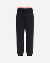 Pantaloni Jogger in nylon - NERO | Base Blu