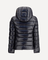 Piumino corto con cappuccio Bady - NERO | Base Blu