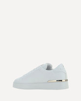 Hexagon Low Top Sneakers - WHITE | Base Blu