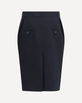 Pleated midi Skirt - BLACK | Base Blu