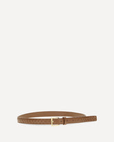 Intrecciato Belt - BROWN | Base Blu