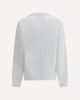 Felpa Varsity Logo Regular  - BIANCO | Base Blu