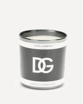 Candela profumata - cumino e cardamomo - NERO | Base Blu