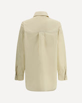 Shirt with ruffle details - BEIGE | Base Blu