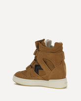 Leather Sneakers - BROWN | Base Blu