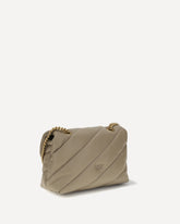 Love Mini Puff Shoulder Bag - BEIGE | Base Blu