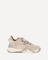 Flow Mix Sneakers - CREAM | Base Blu
