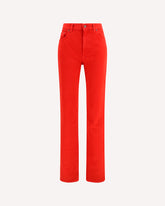 Cotton denim Pants - RED | Base Blu