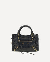 Borsa a Mano Le City mini in pelle - NERO | Base Blu