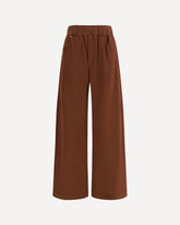 Sweatpants with elastic waistband - BROWN | Base Blu