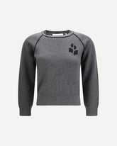Maglione Loriby con logo - GRIGIO | Base Blu