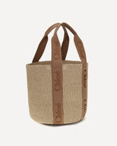 Woody Bucket Bag - BEIGE | Base Blu