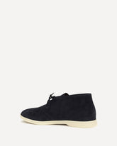 Desert Walk Derby Lace-Up Shoes - BLUE | Base Blu