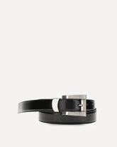 Leather Belt - BLACK | Base Blu