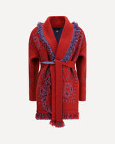 Bandana jacquard Cardigan - BORDEAUX | Base Blu