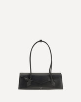 Medium Le Teckel Flap Shoulder Bag - BLACK | Base Blu