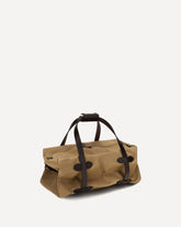 Small Rugged Twill Travel Bag - BEIGE | Base Blu