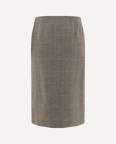 Lise midi Skirt - GREEN | Base Blu
