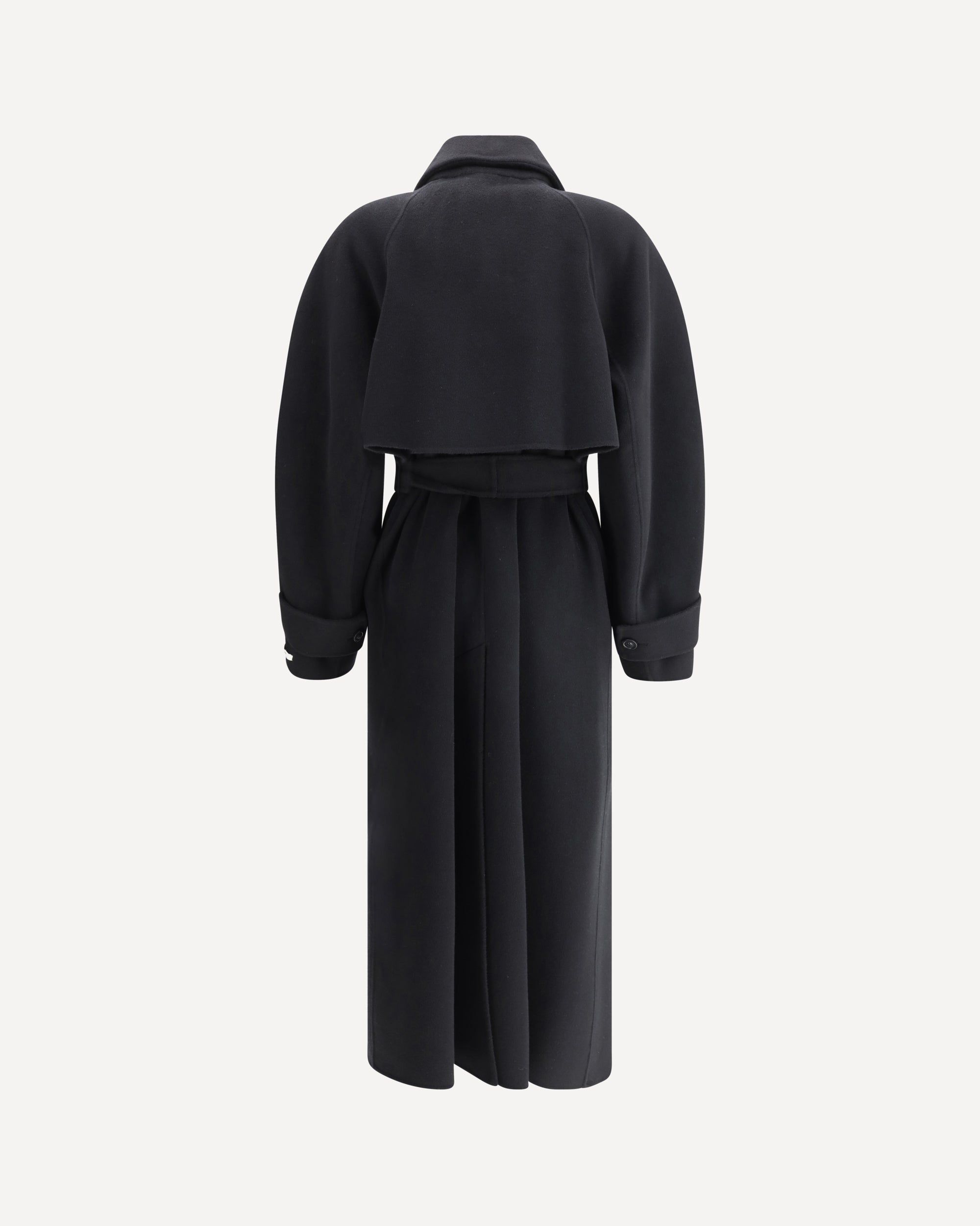 MAX MARA SPORTMAX Sportmax's Azzorre Coat BLACK | Base Blu